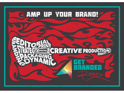 Amp Up Your Brand Postcard