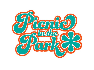 Picnic In The Park Logo illustrator logo