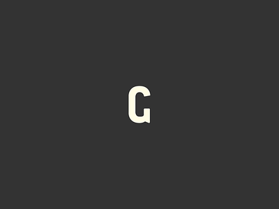 G 2013 g letter letters type type design