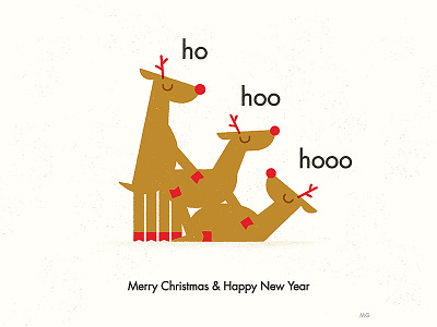 Merry Christmas & Happy New Year 2014 christmas claus fun greetings reindeer sex