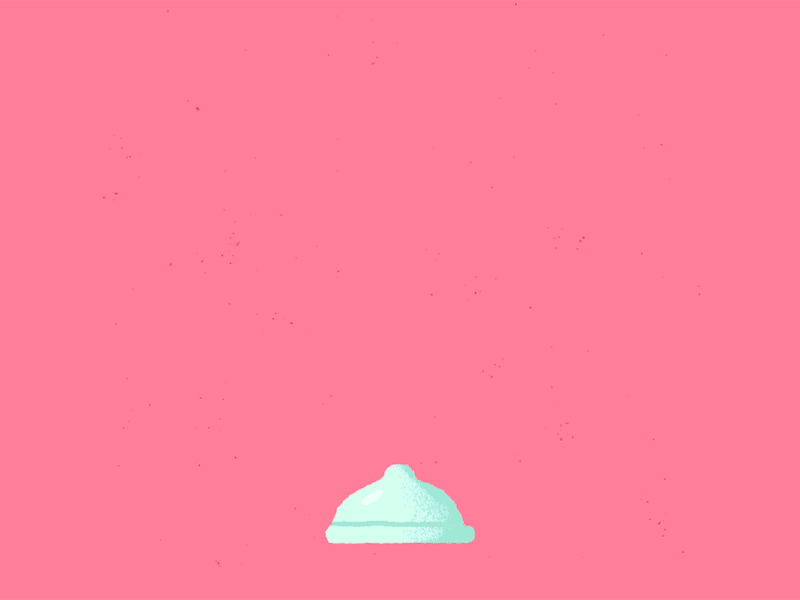 FUCK! sex condom fuck giphy typography gif loop vintage fun illustration