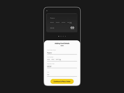 Credit Card Checkout App Design app design credit card design daily ui daily uiux payment app payment checkour design ui ui design ui ux