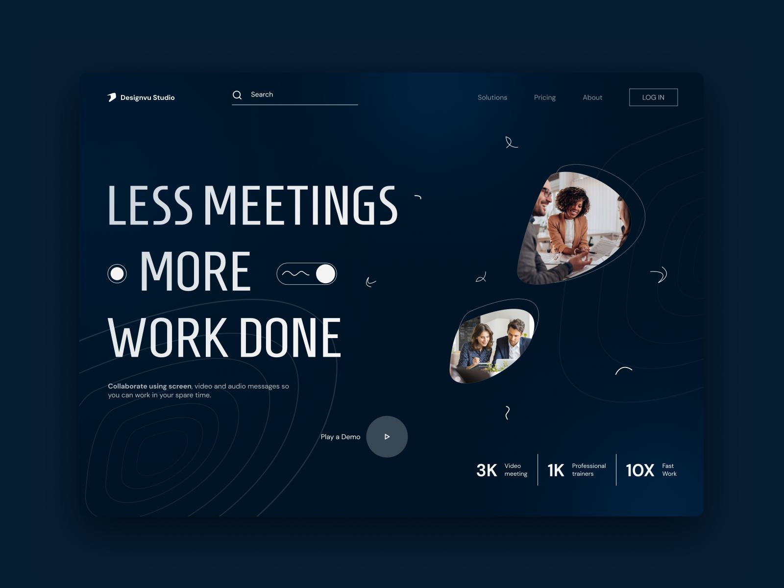 Landing Page Design for SaaS Project by Rajeev Choudhary on Dribbble