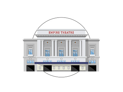 Liverpool - Empire Theatre architecture building empire geometric liverpool miniature theatre tim smith