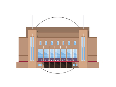 Liverpool - Philharmonic Hall architecture building geometric hall liverpool miniature philharmonic tim smith