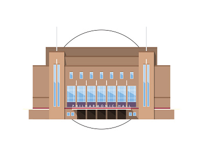 Liverpool - Philharmonic Hall architecture building geometric hall liverpool miniature philharmonic tim smith