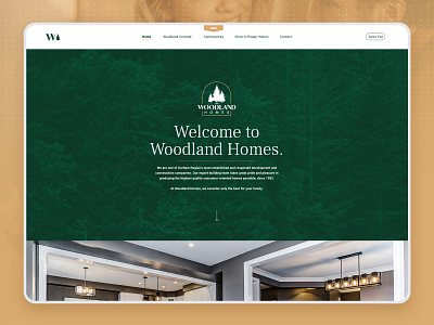 Woodland Homes Website
