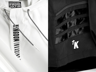 Kingdom Invading Culture - Apparel apparel apparel design branding branding design clothing clothing brand coat jacket label logo photography streetwear toronto typography