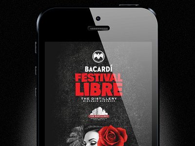 Festival Libre cuba design festival iphone mobile rum web design