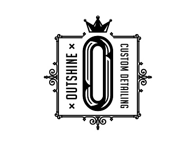 Outshine Custom Detailing Logo - RND2