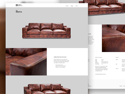 Furniture Website Concept