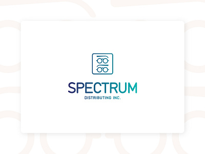 Spectrum Dist.Inc. branding eye frames glasses icon logo spectrum