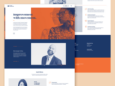 AC Website brand branding toronto typography ui ux web webdesign
