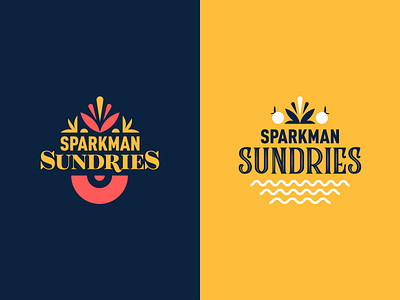 Sundries Exploration branding illustration lettering logo toronto typography vector