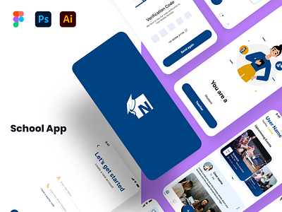 School App UI Deign