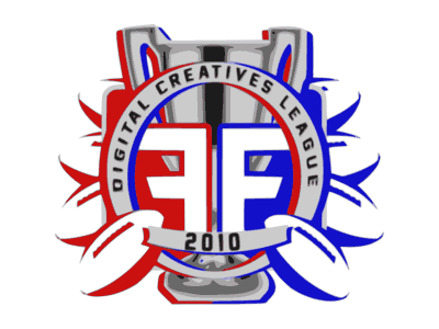 2010 Digital Creatives Leage crest fantasy football trophy