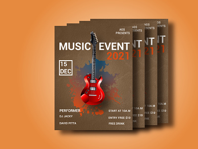 Music event poster event event poster kazi graphics poster