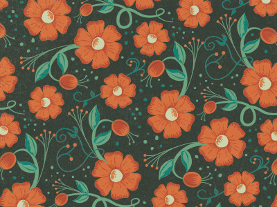 Floral floral flowers pattern repeat