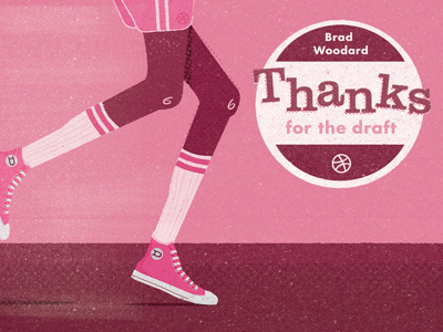 Thanks First2 draft dribbble thank you