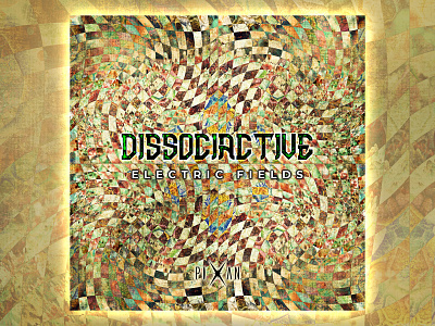 Dissociactive artwork design digital fractal illustration music psychedelic psytrance