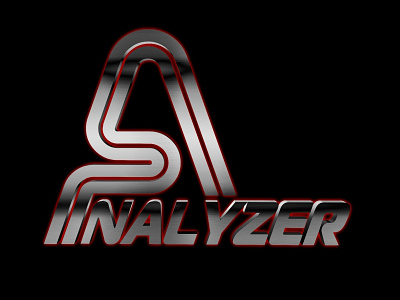 Analyzer logo logo music project