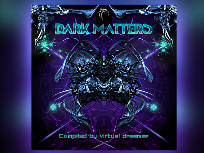 VA DARK MATTERS dark digital matters music psychedelic techno