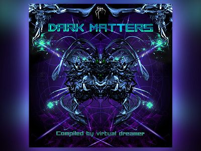 VA DARK MATTERS v2 dark digital matters music psychedelic techno