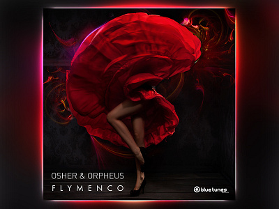 Single artwork of Osher & Orpheus digital music progressive