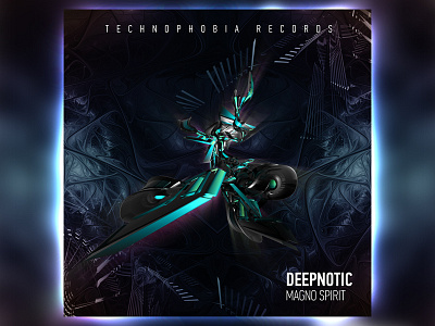 Deepnotic EP Artwork c4d deep night prog psychedelic tech