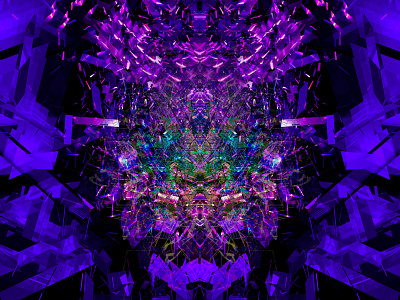 Weekend Mode 3d fractal psychedelic