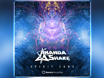 Ananda Shake Single Artwork anandashake music psychedelic psytrance spirit zone