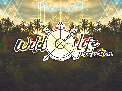 Wild Life Production Logo electronic germany life logo music party psytrance wild