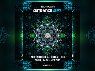 Outrance FRANCE 23 france geometry light. buddha lyon outrance psychedelic psytrance sacred virtual