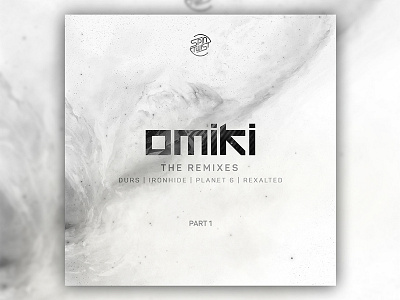 Omiki EP "The Remixes" black minimal remix white