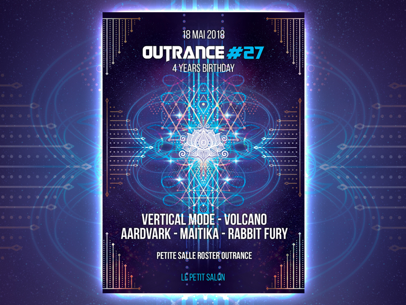 Outrance Birthday Flyer Artwork By Edi On Dribbble