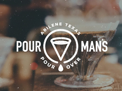 Pour Man's Pour Over Coffee coffee icon work illustration