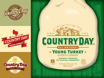 Country Day Turkey branding logo package design turkey typography