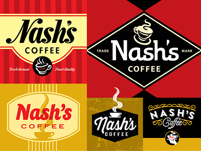 Nash s Coffee Logos