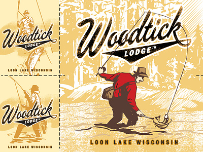 Woodtick Lodge Logos Dribble 13