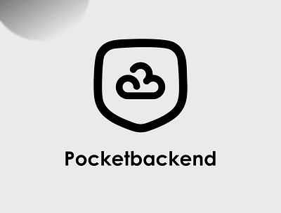 Pocketbackend Logo branding graphic design logo ui