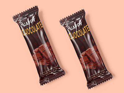 Chocolate Wrapper Design Concept branding graphic design motion graphics ui