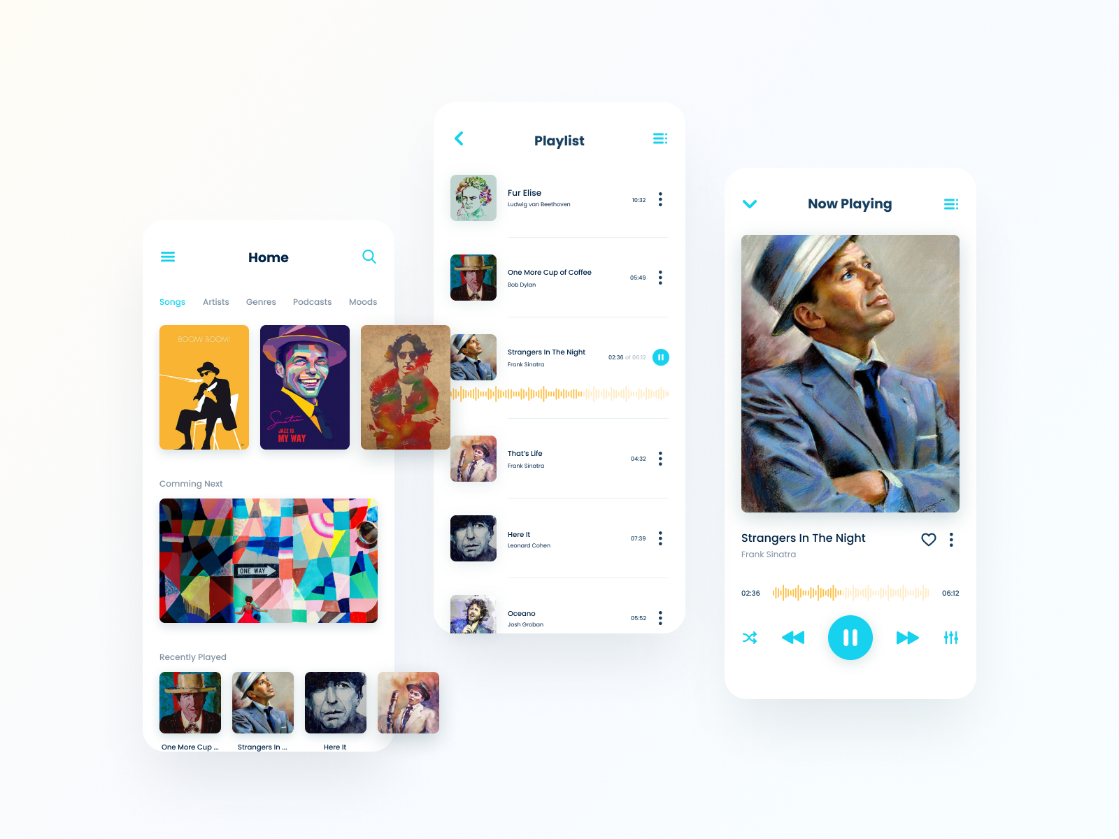 Harmonica Music Player App by Saeid for Duxica on Dribbble