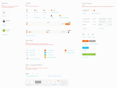 Cake iOS app style guide button icons sketch styleguide ui ux