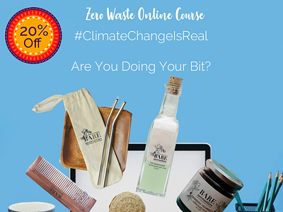 Zero Waste Online Course Poster