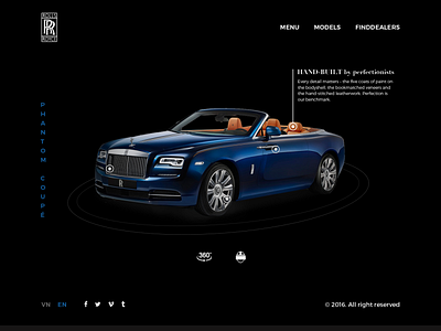 [ Practice Project ] Rolls Royce Phantom Coupé