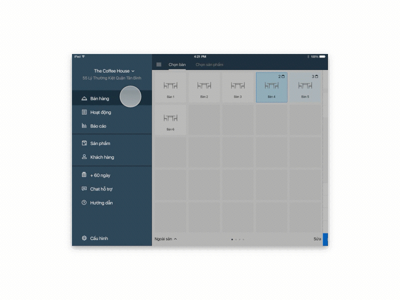 Maytinhtien POS ipad app point of sale pos