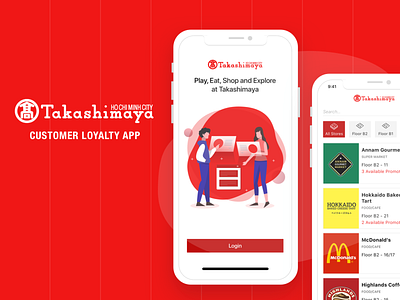 Customer Loyalty App design loyalty app ui