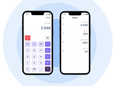 Daily UI 04 - Calculator dailyui