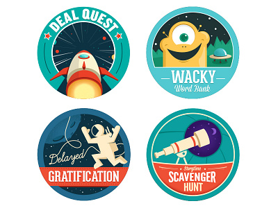 Launchpad Activities 9 through 12 activities badges children launchpad logos rocket space stickers