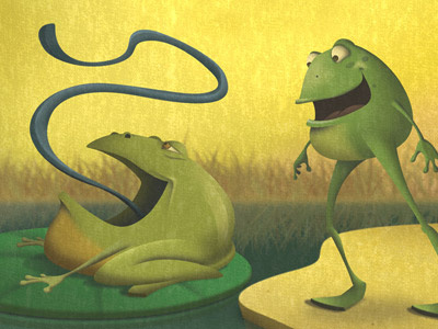 Ferdinand And Ralph childrens book ferdinand frog illustration